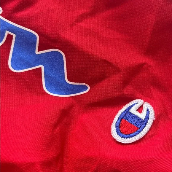 Champion 1/4-Zip Windbreaker Men’s Size Medium Pre Owned - Picture 8 of 14